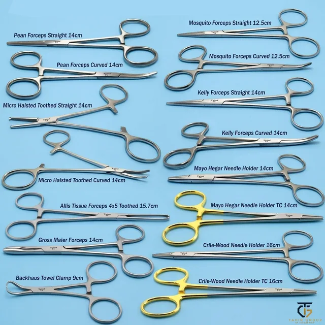 Artery Forceps, surgical instruments, Tahir Group of Industries