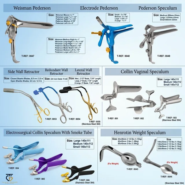 Vaginal Speculum, gynecology instruments, Tahir Group of Industries