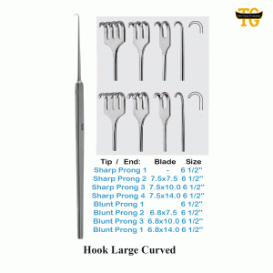 Hook Large Curved-TGIND-00500