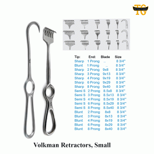 Volkman Retractor-TGIND-00508