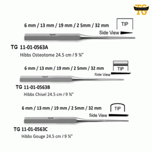 hibbs osteotome-TG 11-01-563