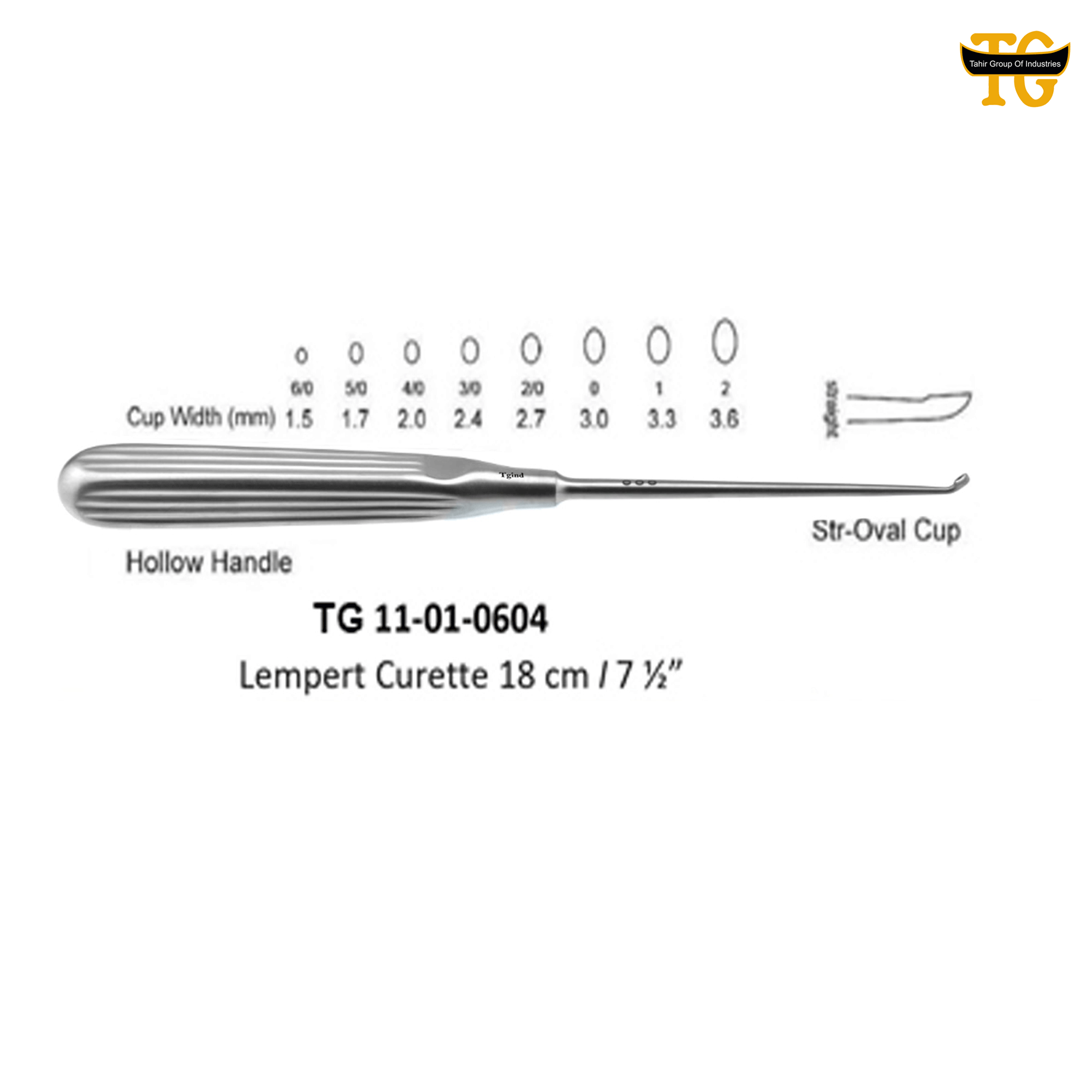 lempert curette-TG 11-01-604