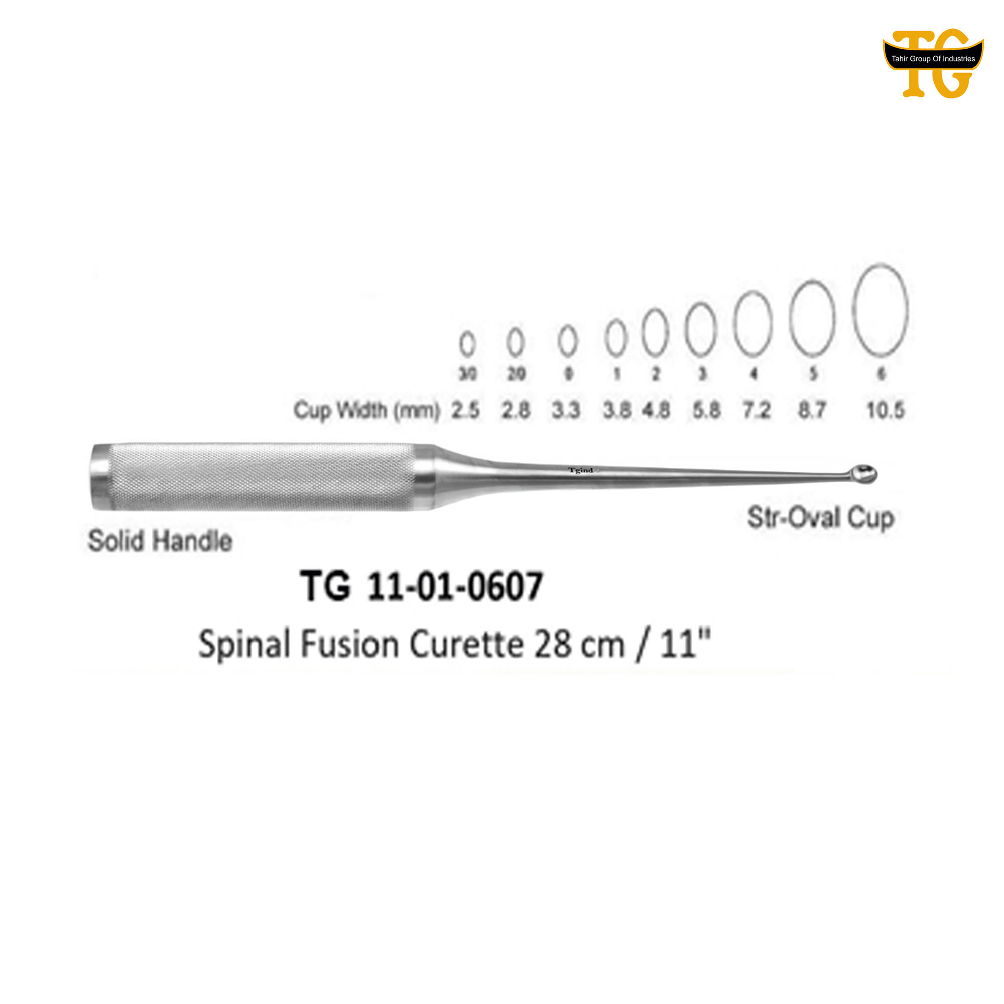 spinal curette-TG 11-01-607