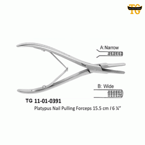 Platypus nail pulling forcep-TG 11-01-391