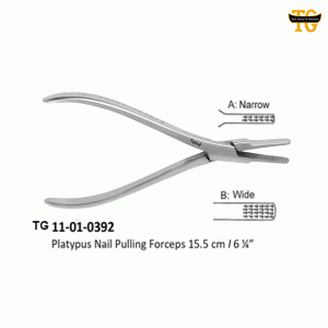 Platypus nail pulling forcep-TG 11-01-392