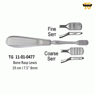 lewis bone rasp-TG 11-01-477