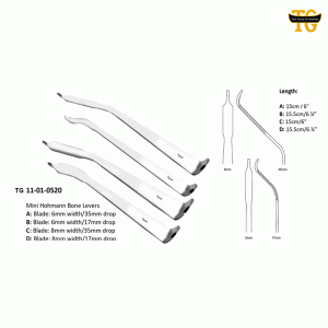 Mini Hohmann Bone Lever Set