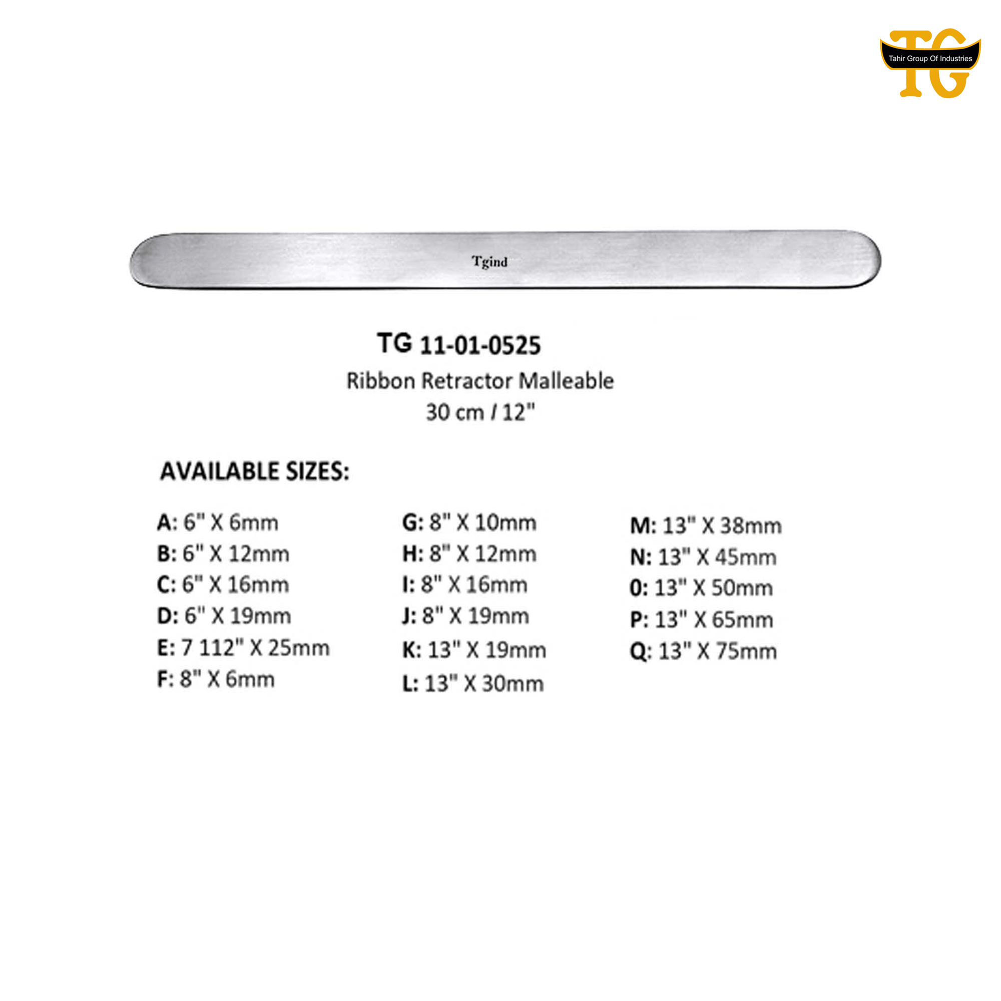 ribbon retractor-TG 11-01-525